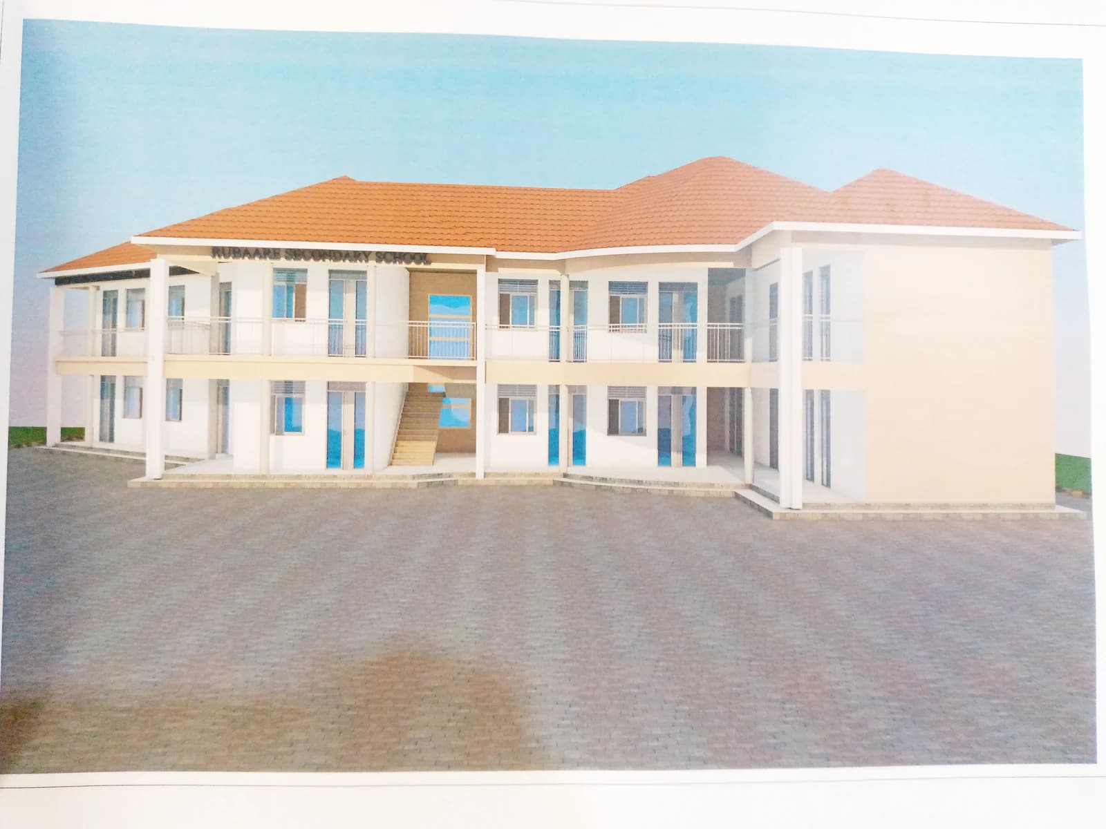 Master plan building render.