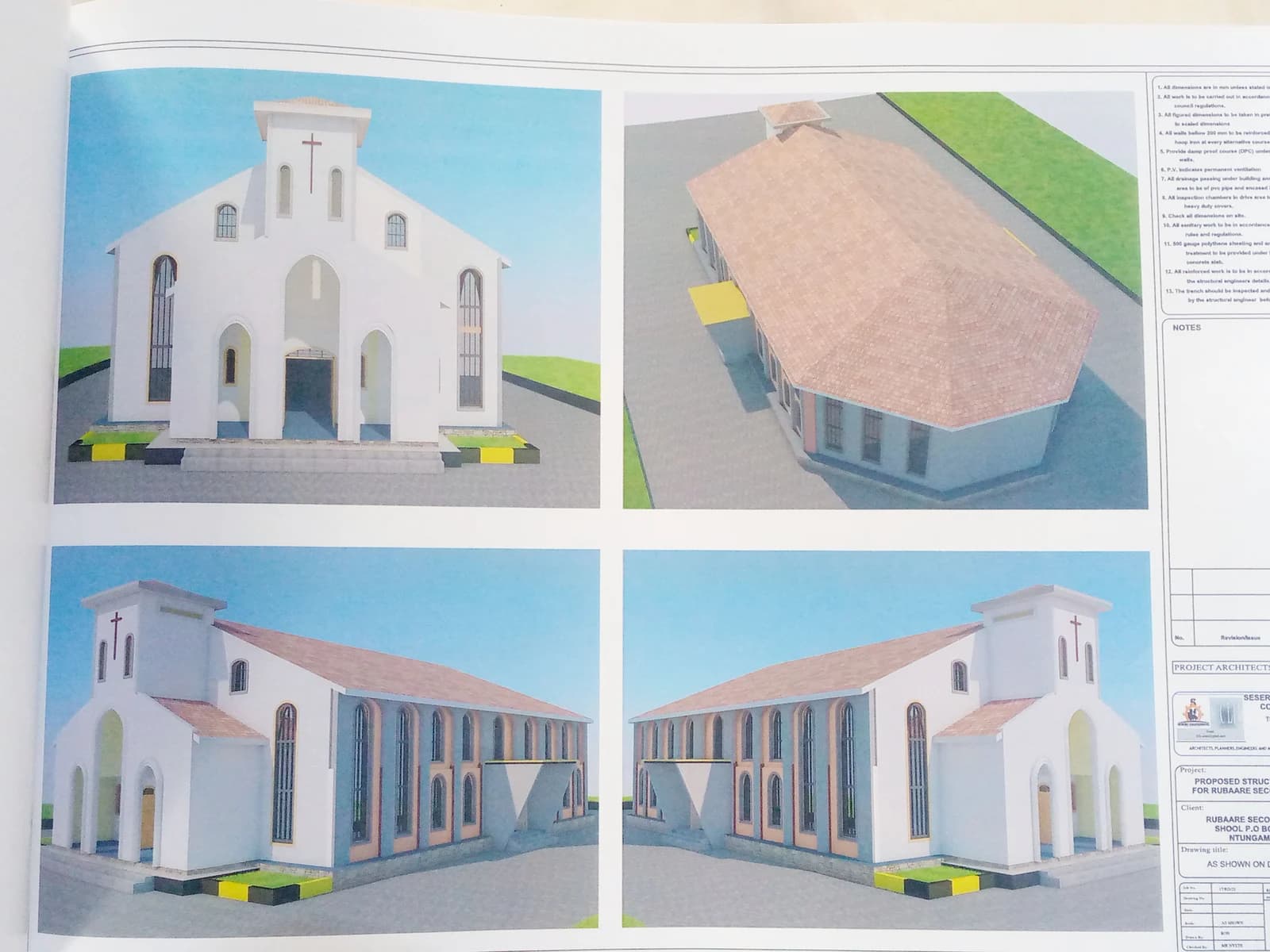 Master plan render collage.