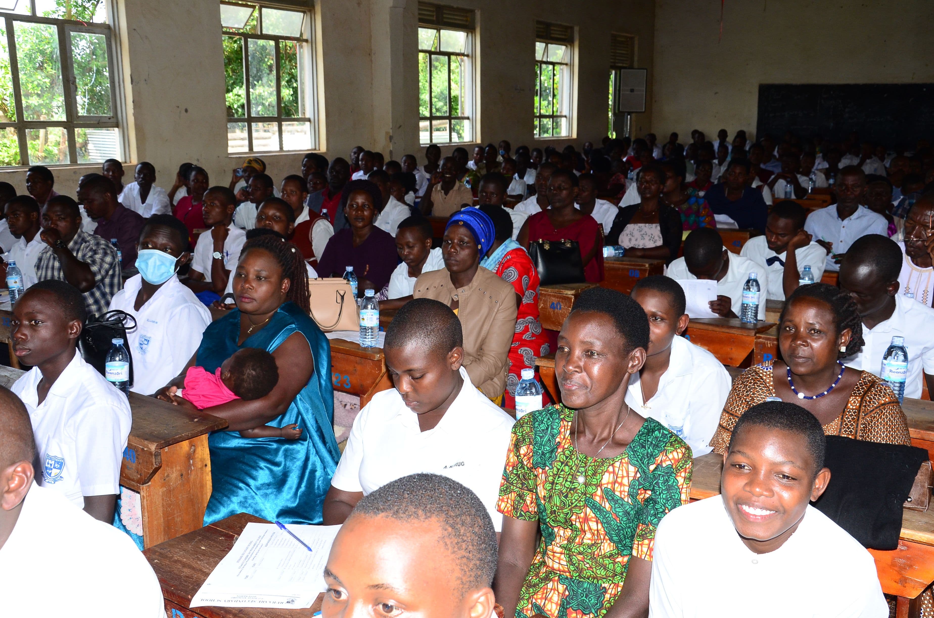 Academics photograph at Rubaare Secondary School.